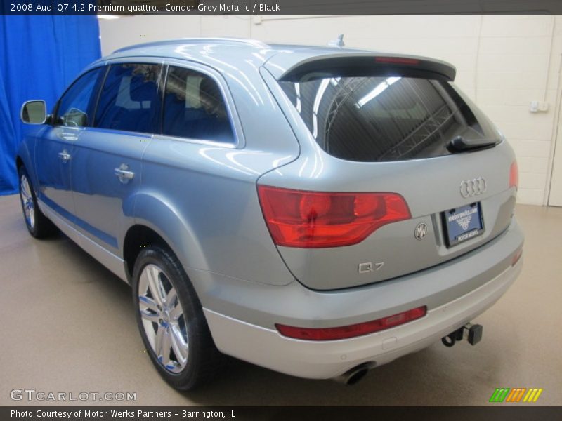 Condor Grey Metallic / Black 2008 Audi Q7 4.2 Premium quattro