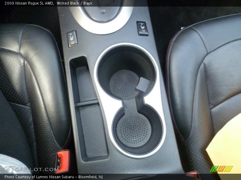 Wicked Black / Black 2009 Nissan Rogue SL AWD