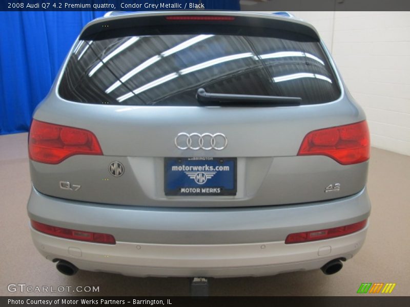 Condor Grey Metallic / Black 2008 Audi Q7 4.2 Premium quattro
