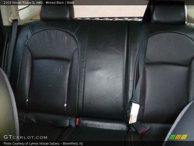 Wicked Black / Black 2009 Nissan Rogue SL AWD