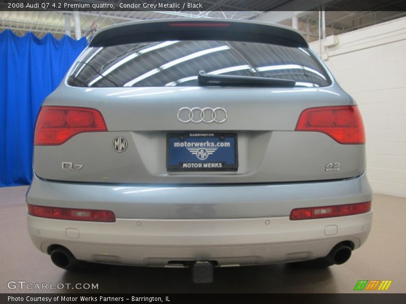 Condor Grey Metallic / Black 2008 Audi Q7 4.2 Premium quattro