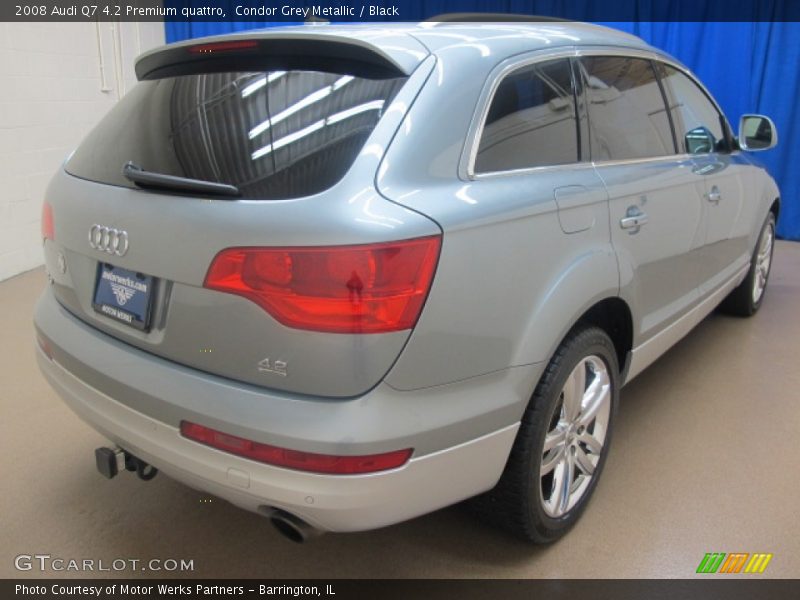 Condor Grey Metallic / Black 2008 Audi Q7 4.2 Premium quattro