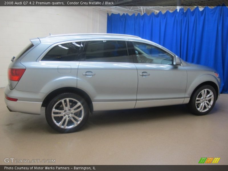 Condor Grey Metallic / Black 2008 Audi Q7 4.2 Premium quattro
