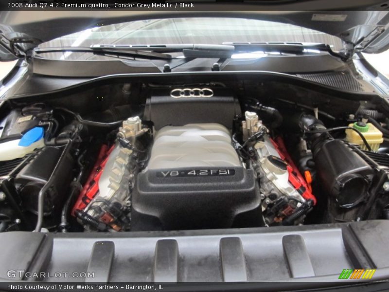 Condor Grey Metallic / Black 2008 Audi Q7 4.2 Premium quattro