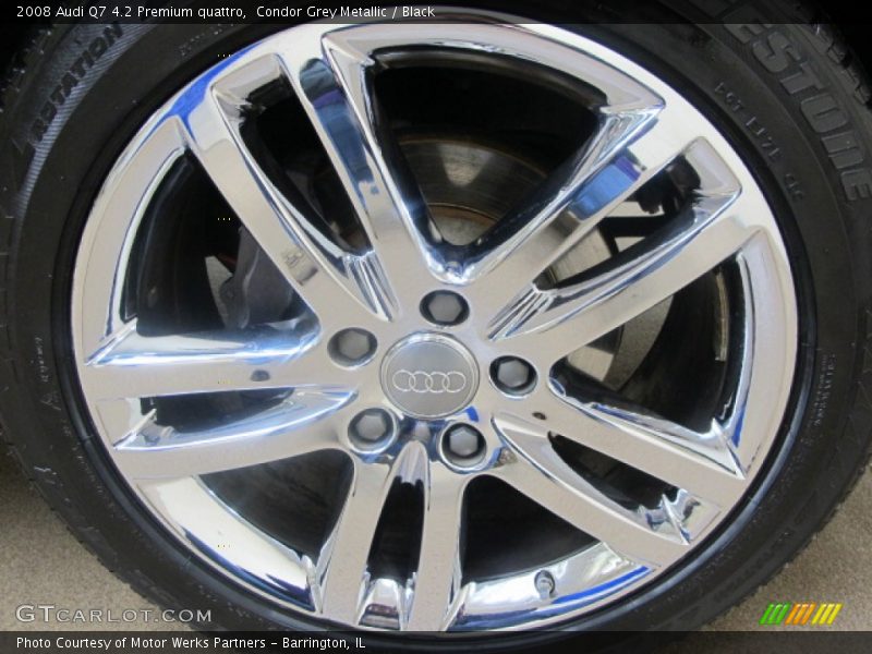 Condor Grey Metallic / Black 2008 Audi Q7 4.2 Premium quattro