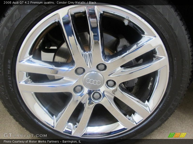 Condor Grey Metallic / Black 2008 Audi Q7 4.2 Premium quattro