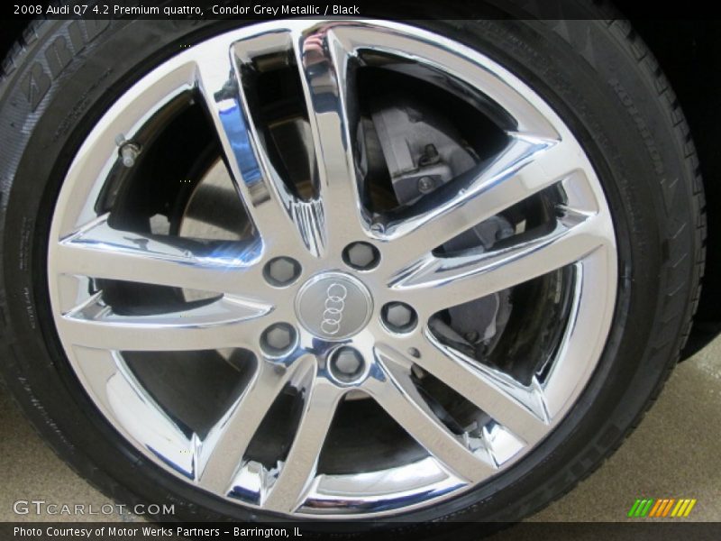 Condor Grey Metallic / Black 2008 Audi Q7 4.2 Premium quattro