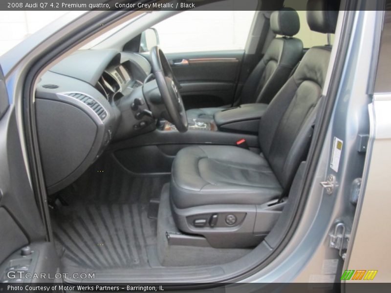 Condor Grey Metallic / Black 2008 Audi Q7 4.2 Premium quattro