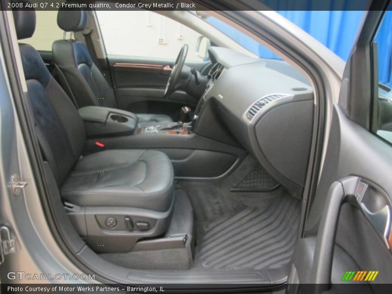 Condor Grey Metallic / Black 2008 Audi Q7 4.2 Premium quattro