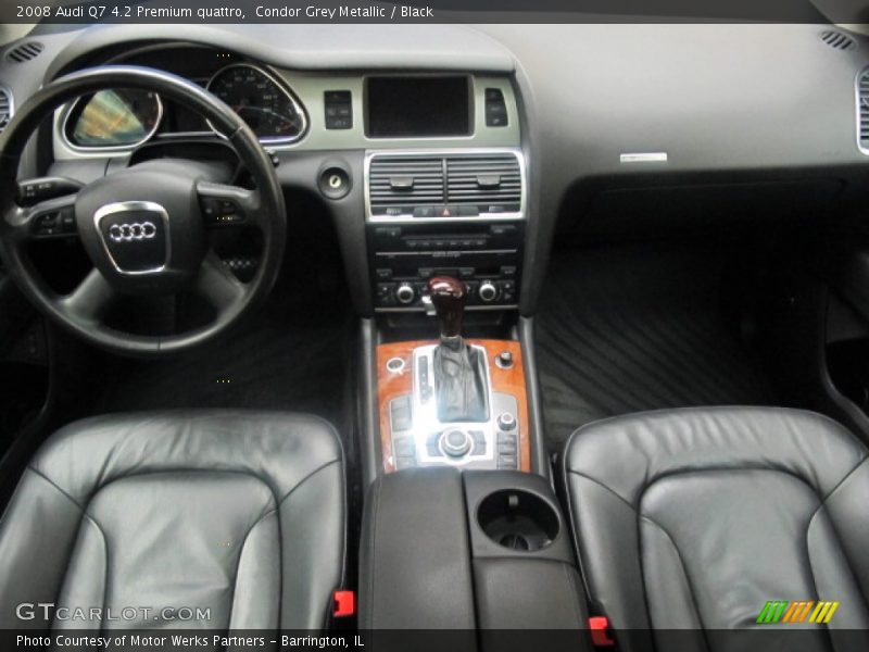Condor Grey Metallic / Black 2008 Audi Q7 4.2 Premium quattro