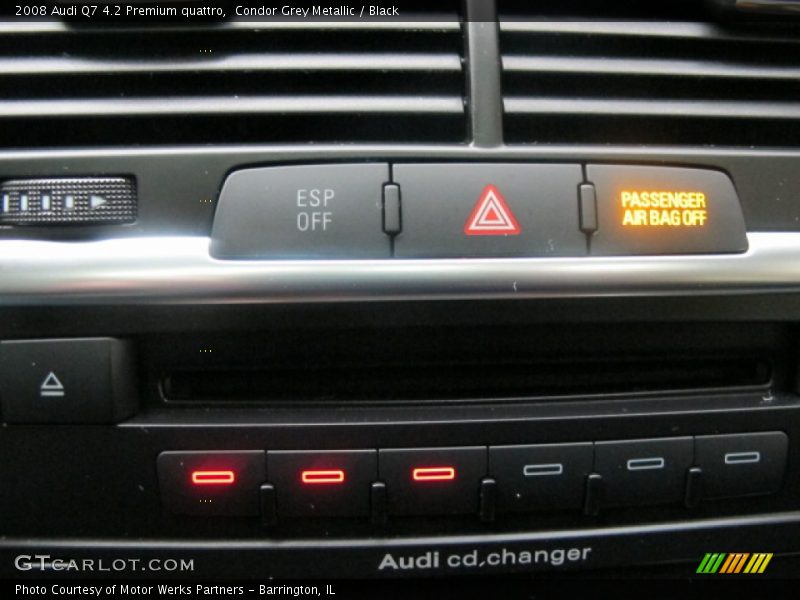 Condor Grey Metallic / Black 2008 Audi Q7 4.2 Premium quattro