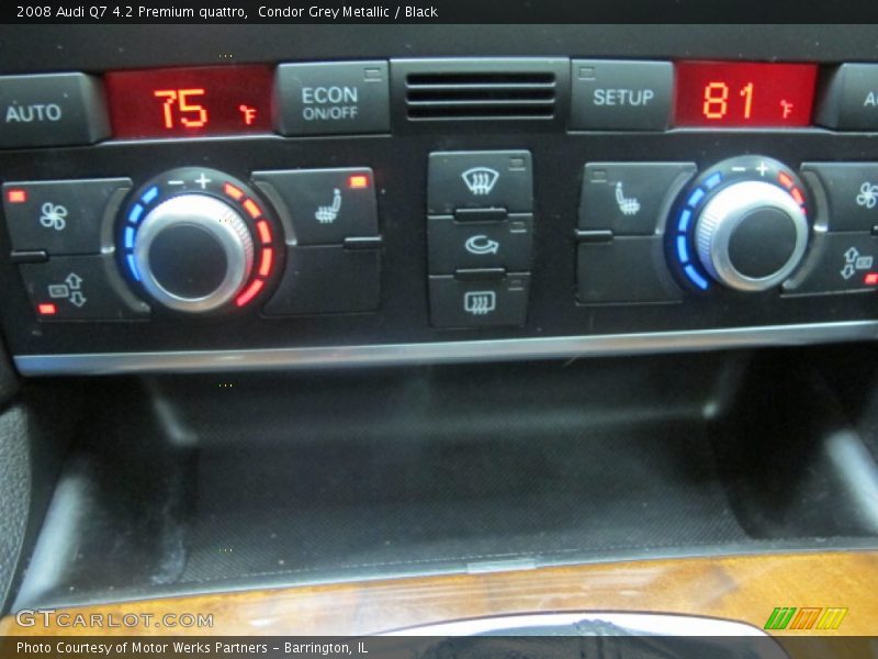 Condor Grey Metallic / Black 2008 Audi Q7 4.2 Premium quattro