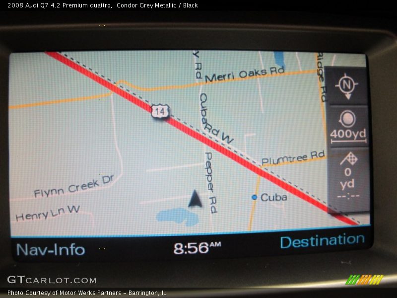 Condor Grey Metallic / Black 2008 Audi Q7 4.2 Premium quattro