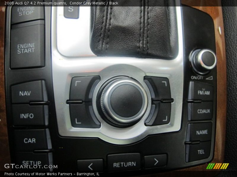 Condor Grey Metallic / Black 2008 Audi Q7 4.2 Premium quattro