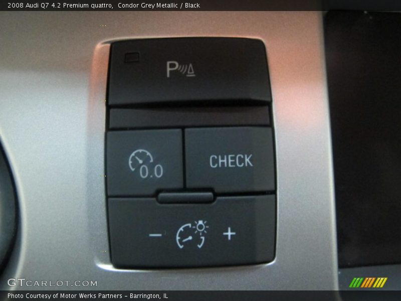 Condor Grey Metallic / Black 2008 Audi Q7 4.2 Premium quattro
