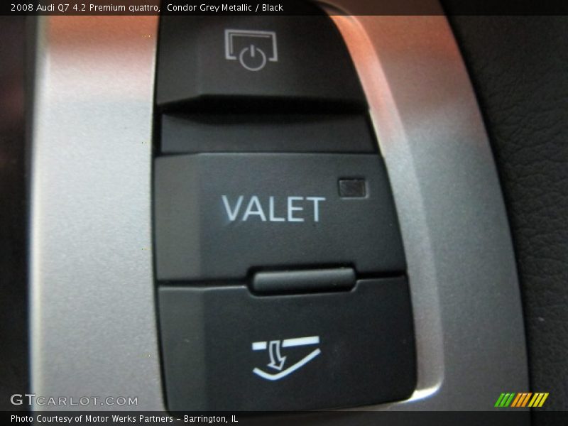 Condor Grey Metallic / Black 2008 Audi Q7 4.2 Premium quattro