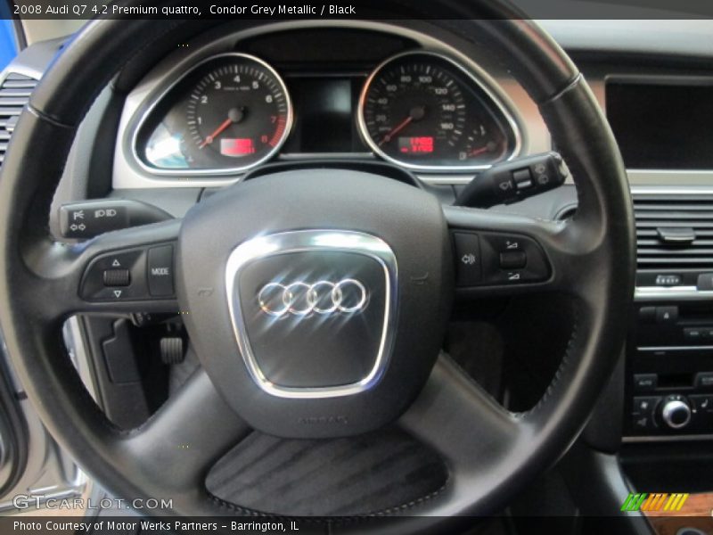 Condor Grey Metallic / Black 2008 Audi Q7 4.2 Premium quattro