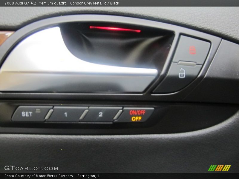 Condor Grey Metallic / Black 2008 Audi Q7 4.2 Premium quattro