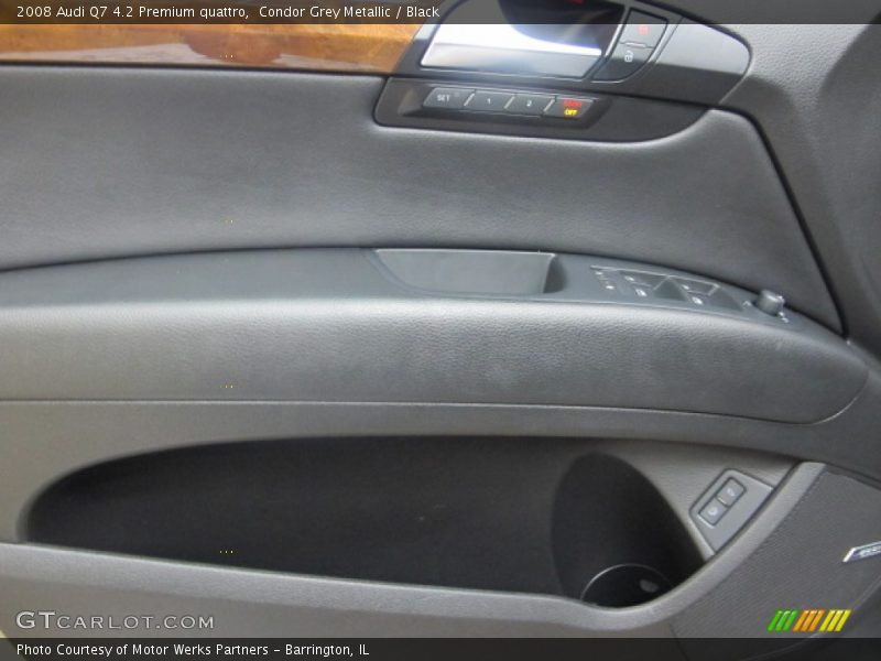 Condor Grey Metallic / Black 2008 Audi Q7 4.2 Premium quattro