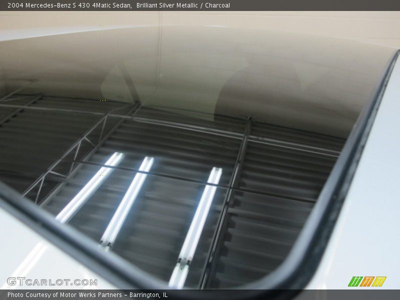 Brilliant Silver Metallic / Charcoal 2004 Mercedes-Benz S 430 4Matic Sedan