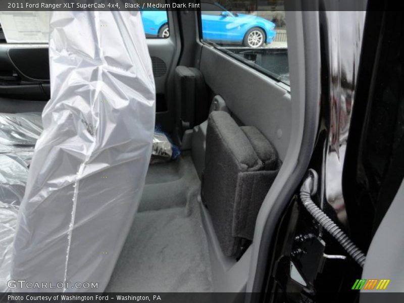 Black / Medium Dark Flint 2011 Ford Ranger XLT SuperCab 4x4