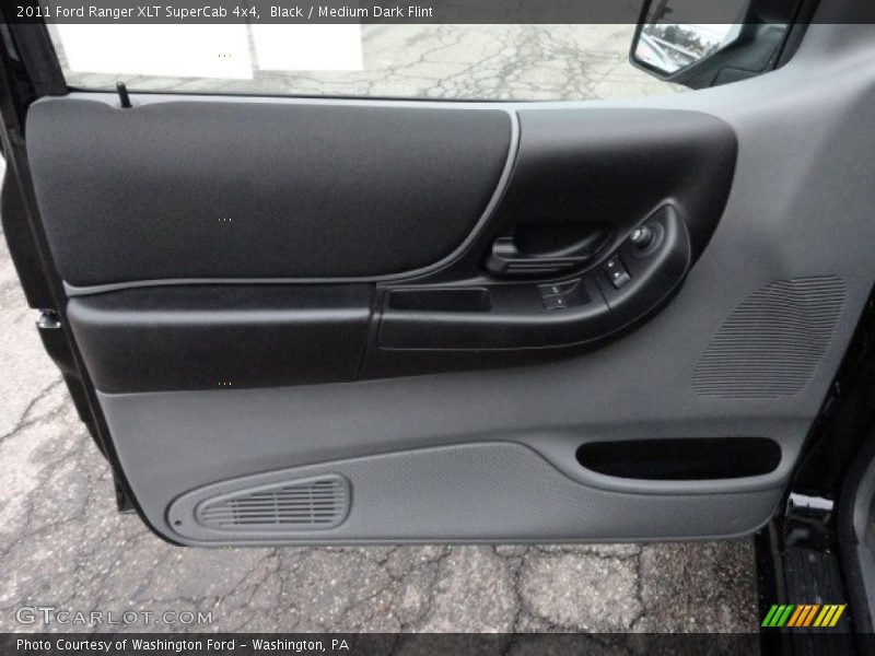 Black / Medium Dark Flint 2011 Ford Ranger XLT SuperCab 4x4