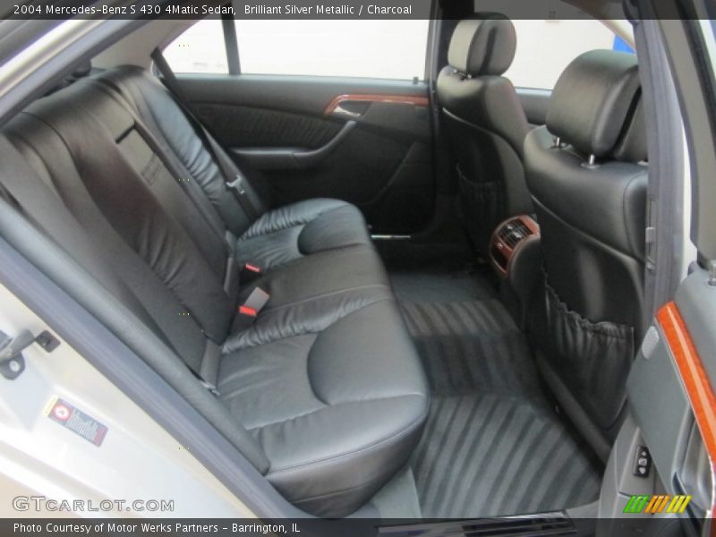 Brilliant Silver Metallic / Charcoal 2004 Mercedes-Benz S 430 4Matic Sedan