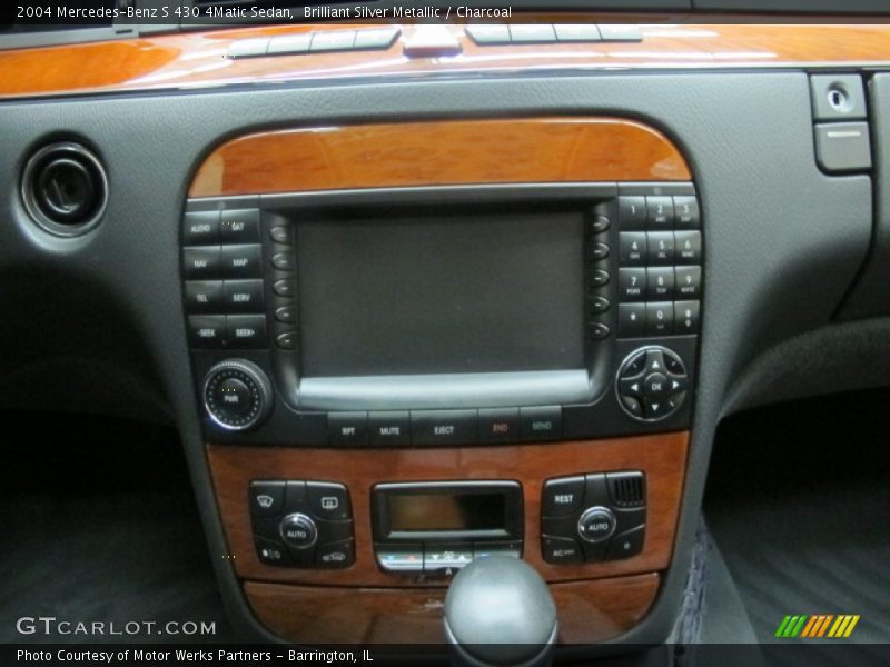 Brilliant Silver Metallic / Charcoal 2004 Mercedes-Benz S 430 4Matic Sedan