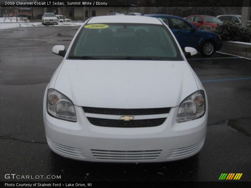 Summit White / Ebony 2009 Chevrolet Cobalt LT Sedan