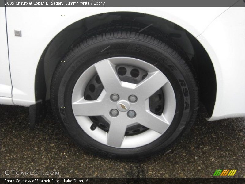 Summit White / Ebony 2009 Chevrolet Cobalt LT Sedan