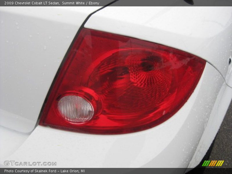 Summit White / Ebony 2009 Chevrolet Cobalt LT Sedan