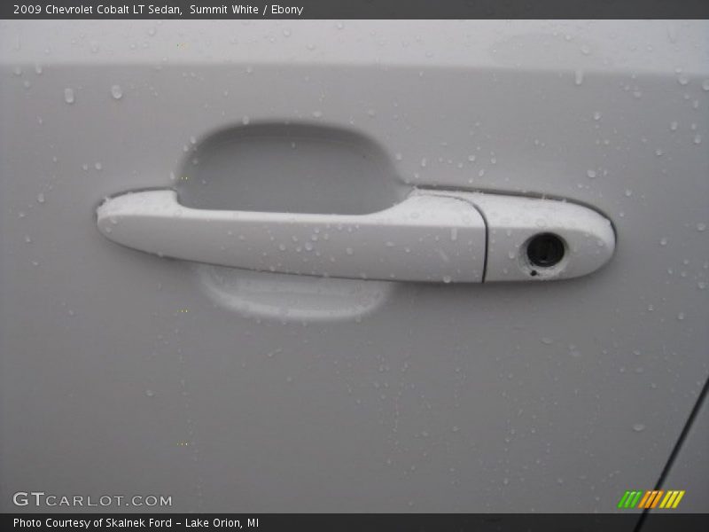 Summit White / Ebony 2009 Chevrolet Cobalt LT Sedan