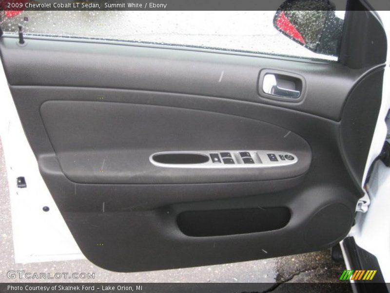 Summit White / Ebony 2009 Chevrolet Cobalt LT Sedan
