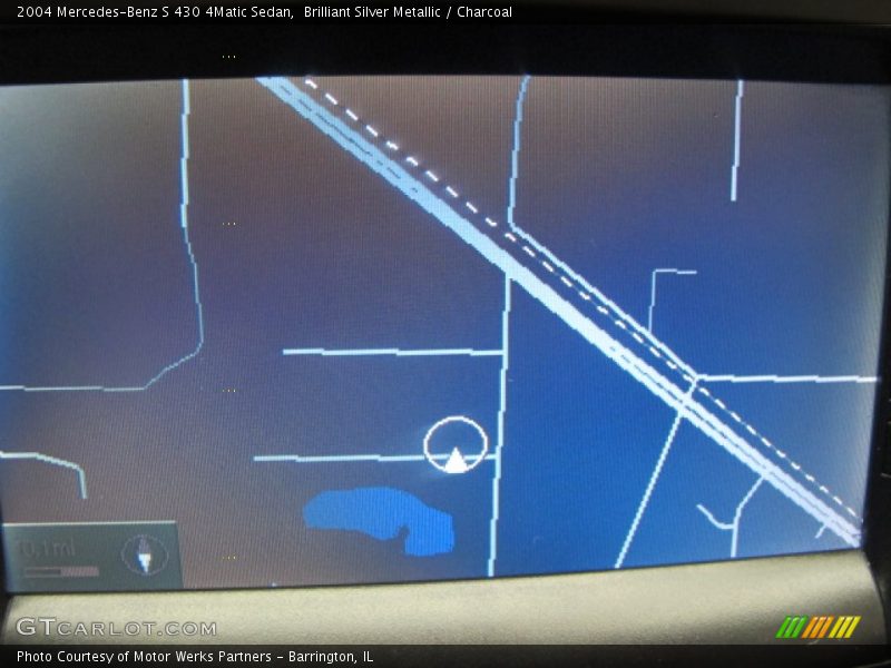 Brilliant Silver Metallic / Charcoal 2004 Mercedes-Benz S 430 4Matic Sedan