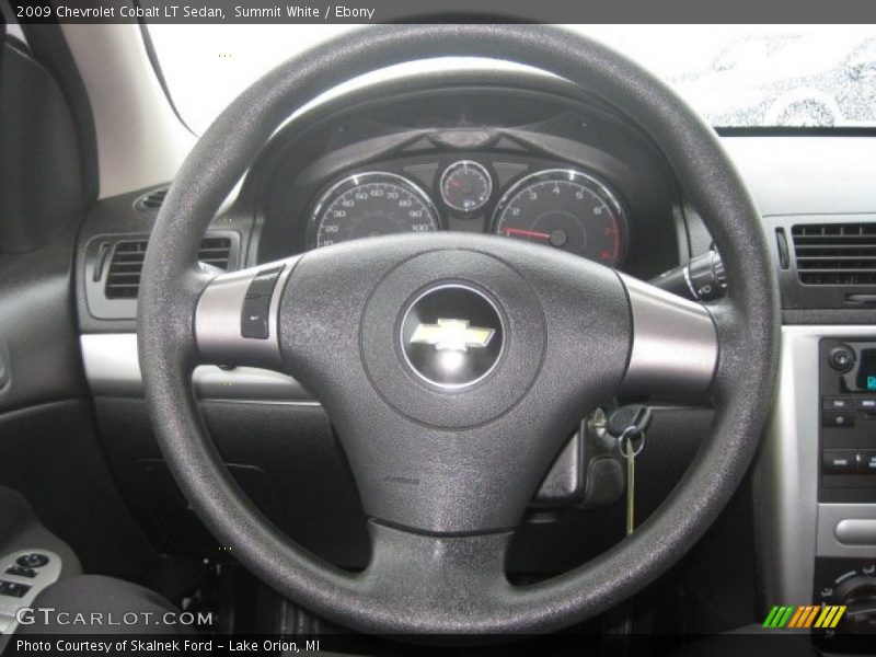 Summit White / Ebony 2009 Chevrolet Cobalt LT Sedan