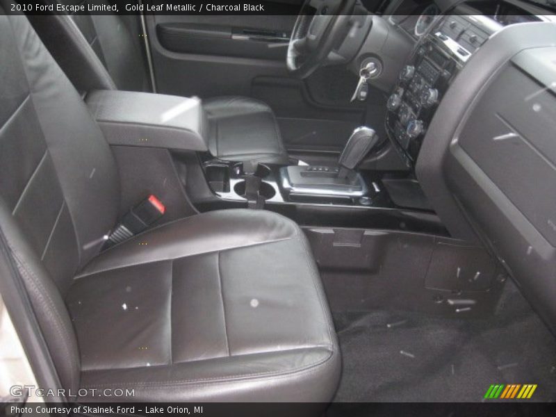 Gold Leaf Metallic / Charcoal Black 2010 Ford Escape Limited