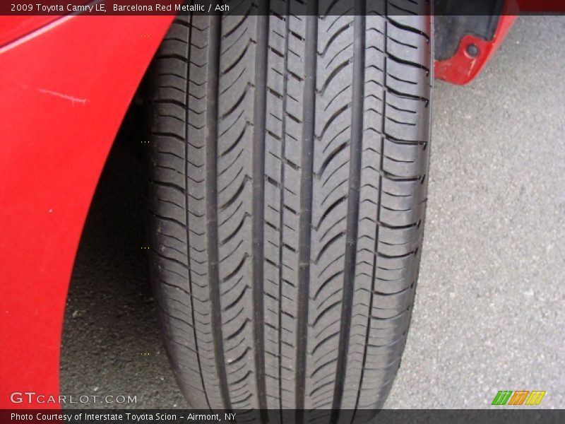 Barcelona Red Metallic / Ash 2009 Toyota Camry LE
