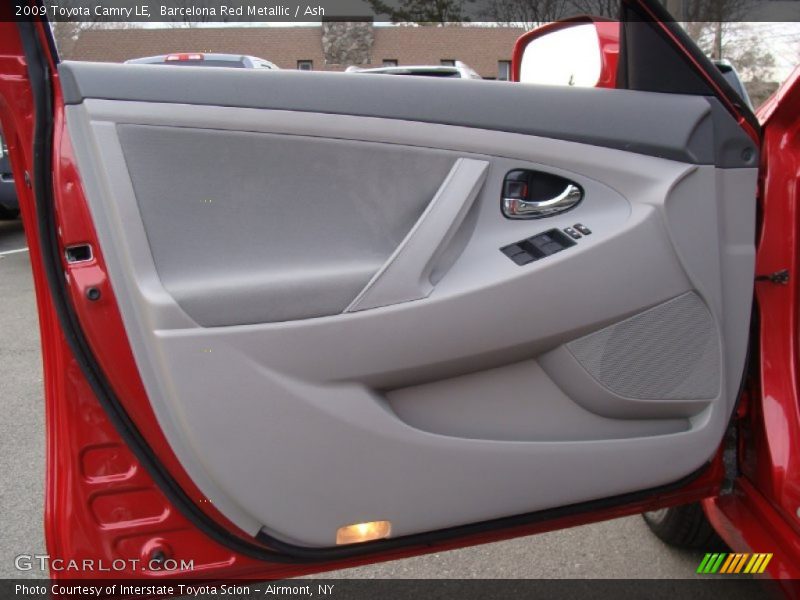 Barcelona Red Metallic / Ash 2009 Toyota Camry LE