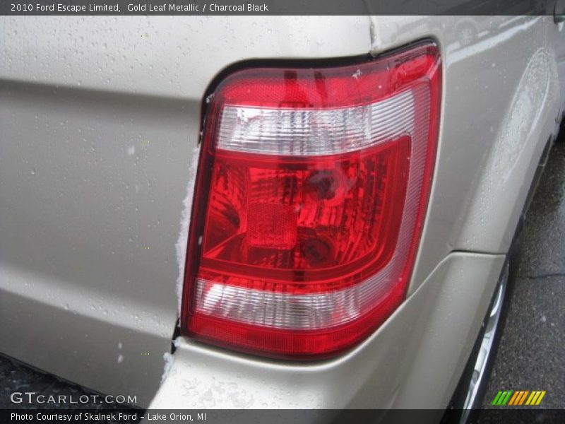 Gold Leaf Metallic / Charcoal Black 2010 Ford Escape Limited