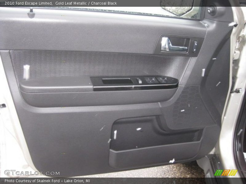 Gold Leaf Metallic / Charcoal Black 2010 Ford Escape Limited