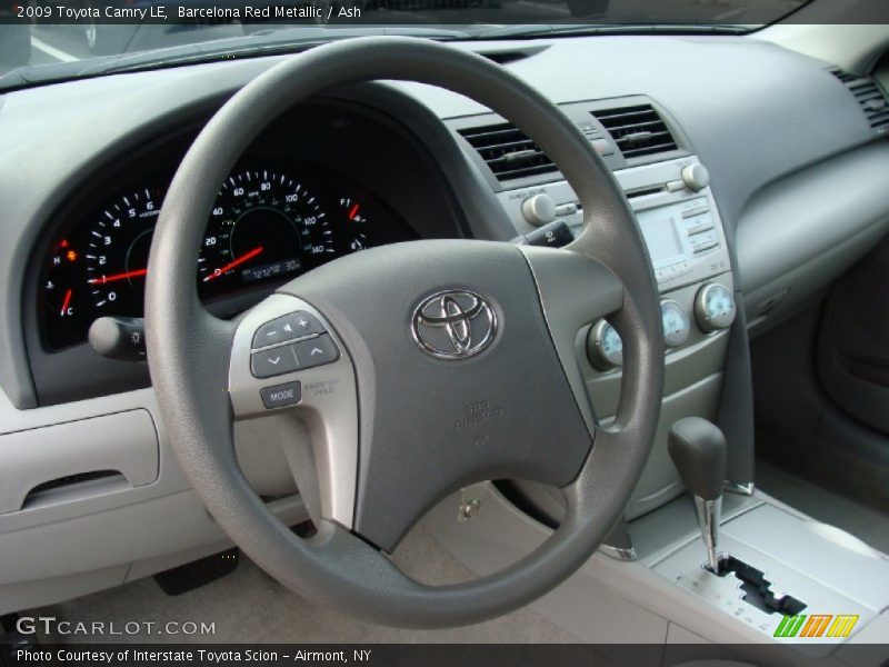 Barcelona Red Metallic / Ash 2009 Toyota Camry LE