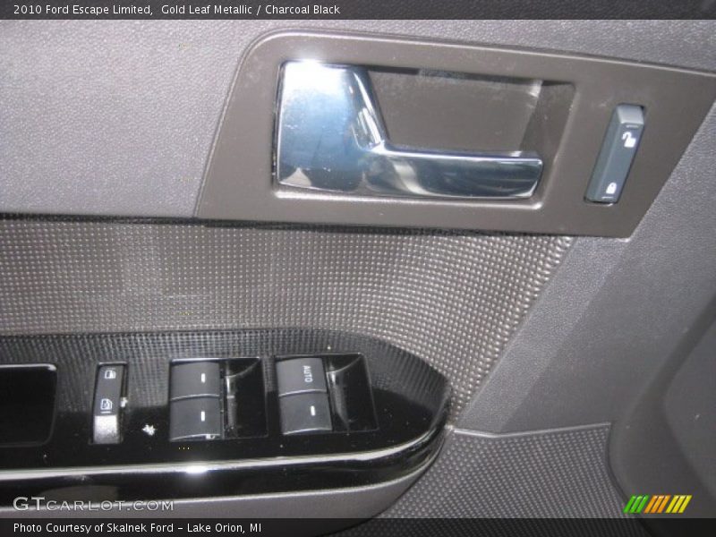 Gold Leaf Metallic / Charcoal Black 2010 Ford Escape Limited
