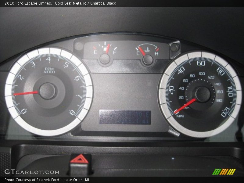  2010 Escape Limited Limited Gauges