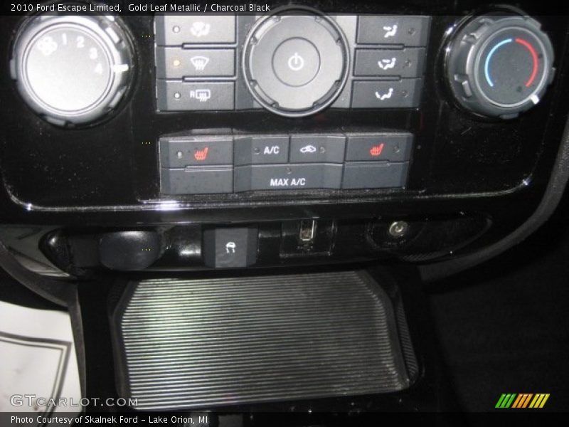 Controls of 2010 Escape Limited