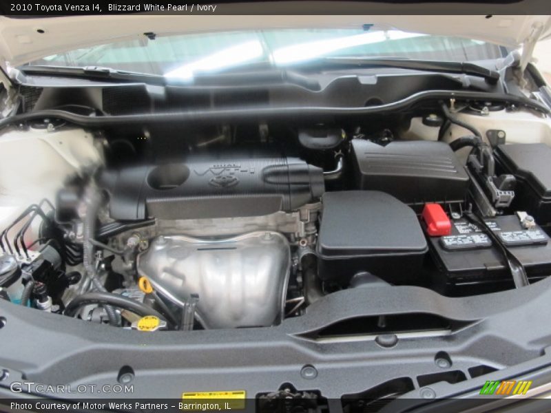 Blizzard White Pearl / Ivory 2010 Toyota Venza I4