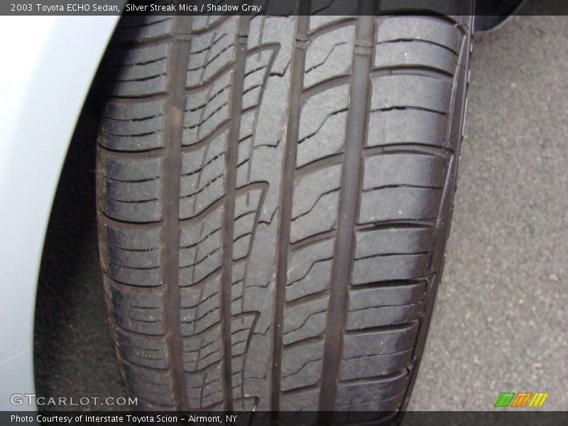 Silver Streak Mica / Shadow Gray 2003 Toyota ECHO Sedan