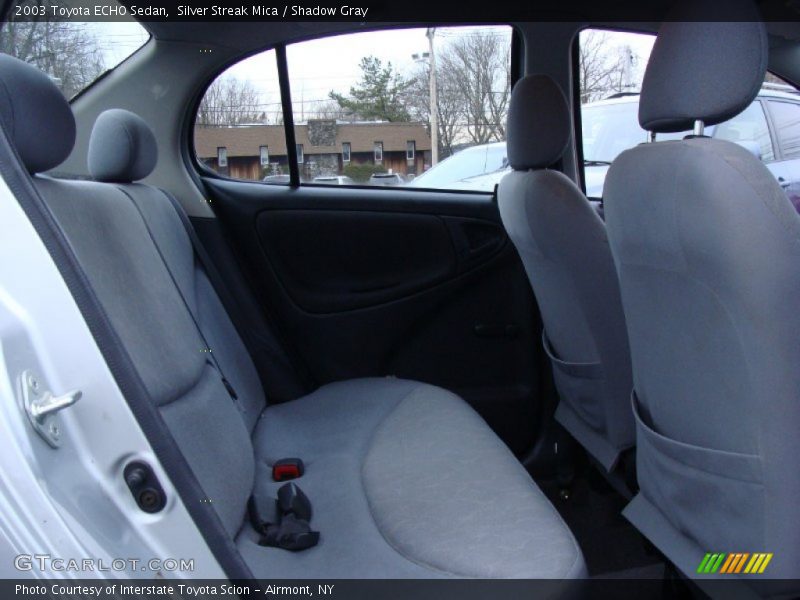 Silver Streak Mica / Shadow Gray 2003 Toyota ECHO Sedan