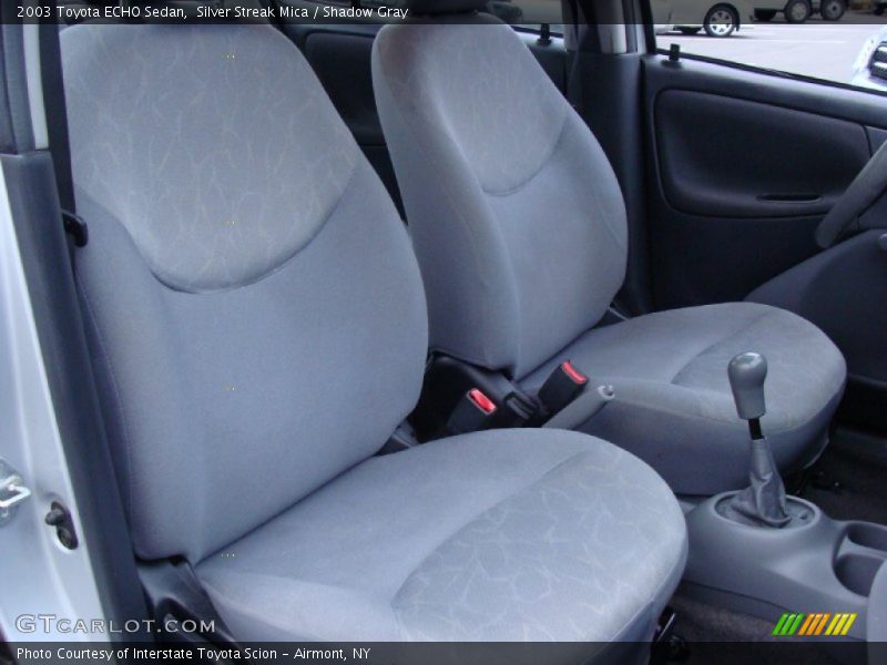  2003 ECHO Sedan Shadow Gray Interior
