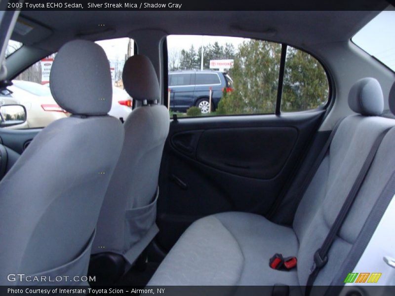 Silver Streak Mica / Shadow Gray 2003 Toyota ECHO Sedan