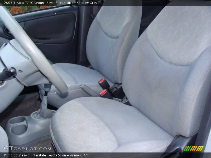  2003 ECHO Sedan Shadow Gray Interior